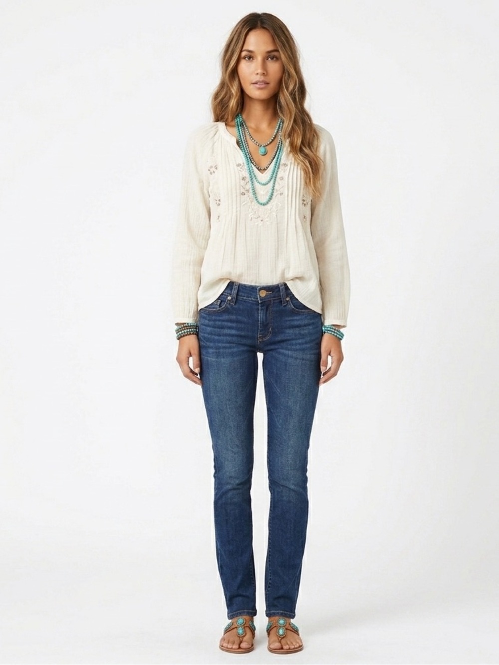 Anthropologie Pilcro and the Letterpress Serif Jeans